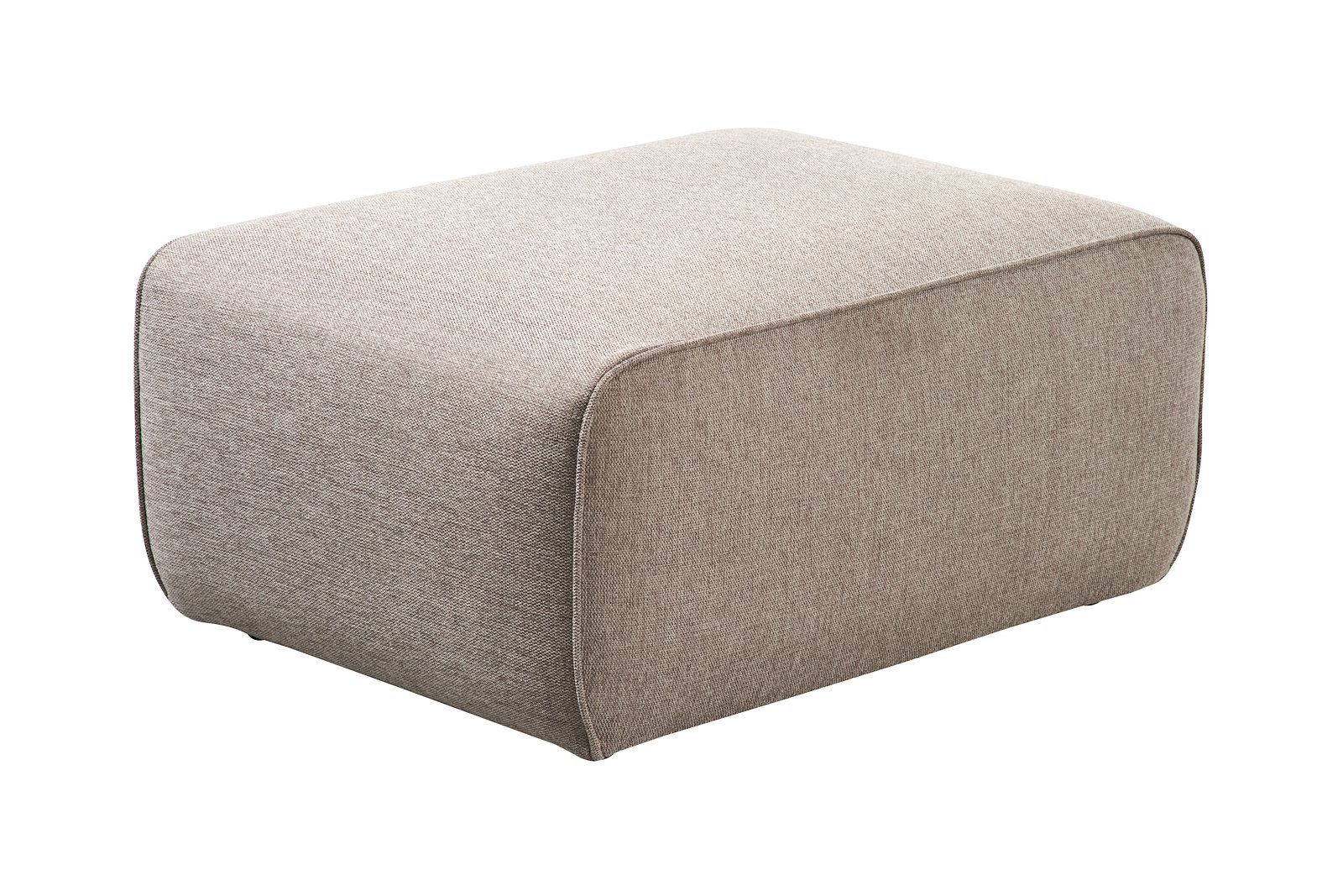 Enjoy pall Tekstil Brego 34 beige med sorte ben