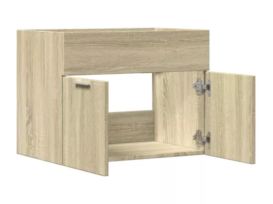 Armoire d'évier Chêne sonoma 60x38,5x46 cm Aggloméré