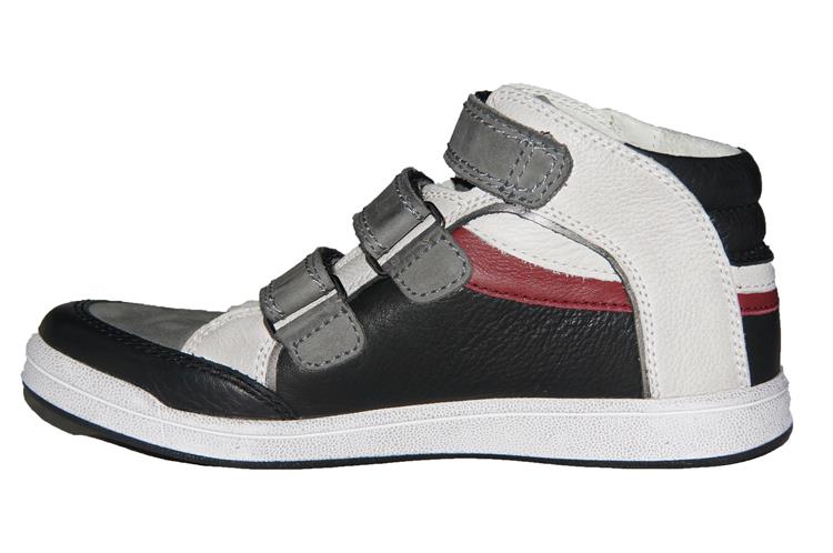 Track Style 0032798 Wijdte 3.5 Offwhite / D. Grijs / Rood ( 0589 )