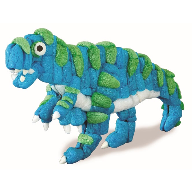 PlayMais - Bastelset Dinosaurier - 550 PlayMais + Schablonen