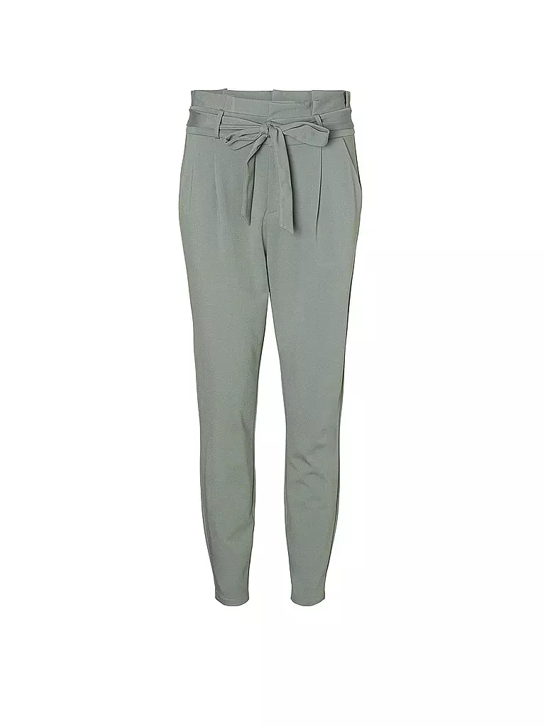 VERO MODA Highwaist Hose Loose Fit VMEVA grün