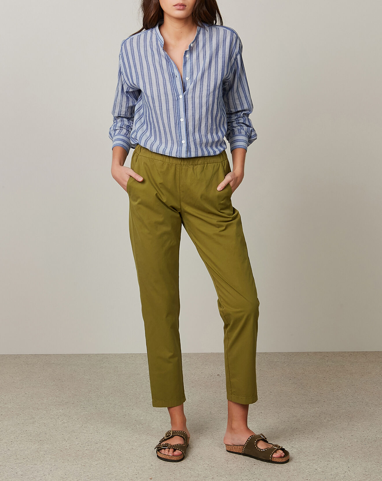Hartford Pantalon Paolo matcha