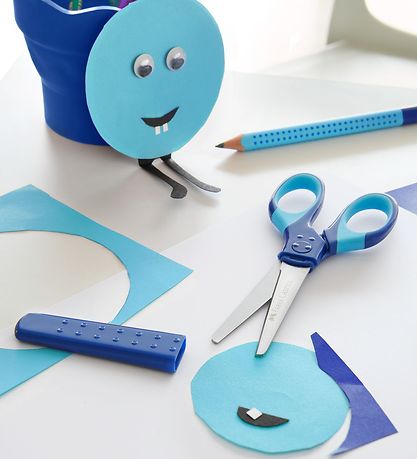 Faber-Castell Saks - Ergonomisk - Blå