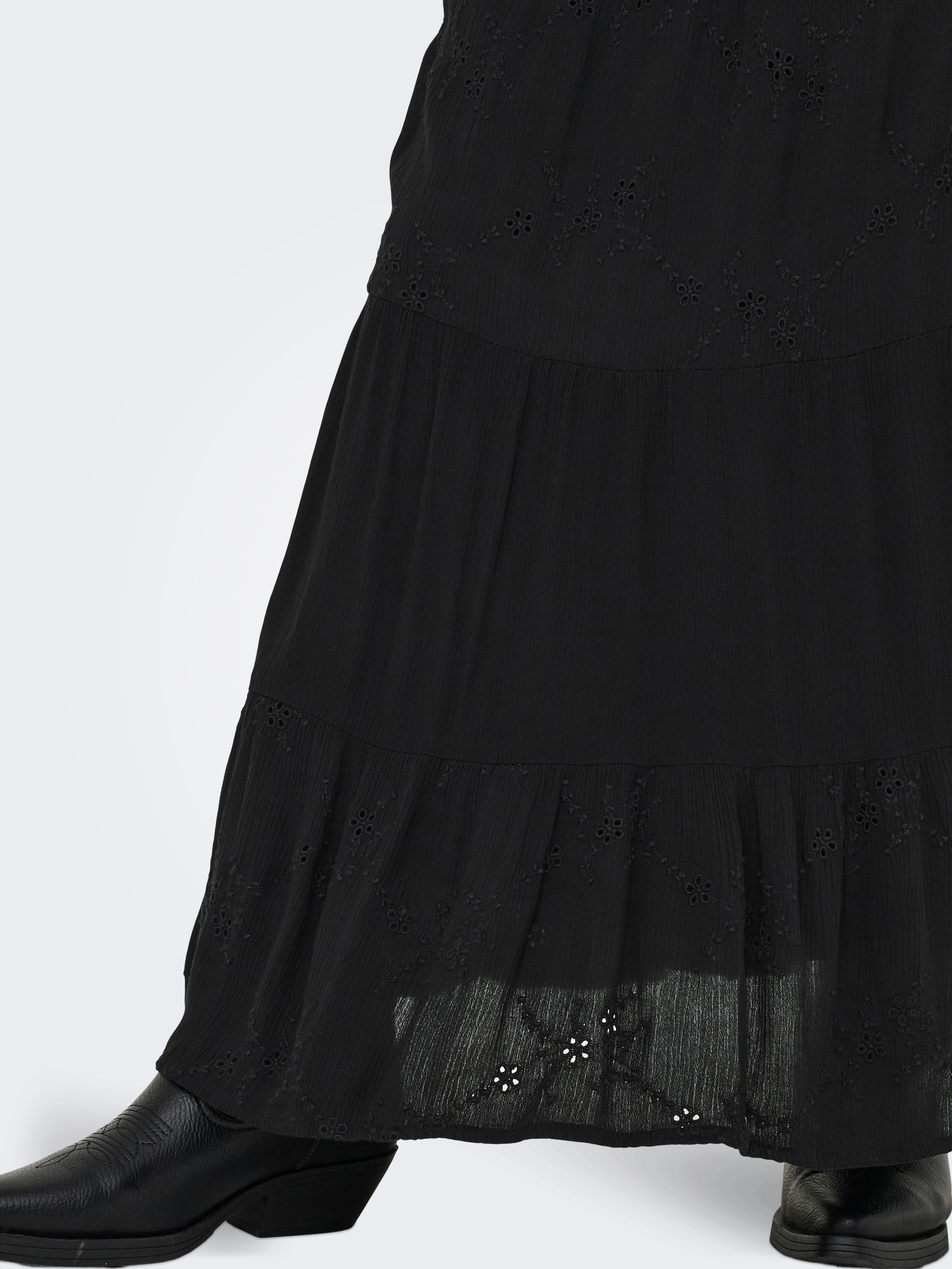 ONLY Maxirock »ONLCHIARA BRODERIE LONG SKIRT PTM«