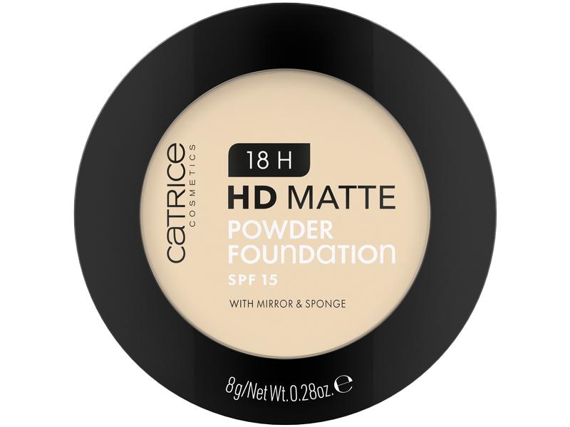 Catrice Puder Foundation 18H HD Matte 005N Langanhaltende Foundation in Puderform mit mattierendem Effekt