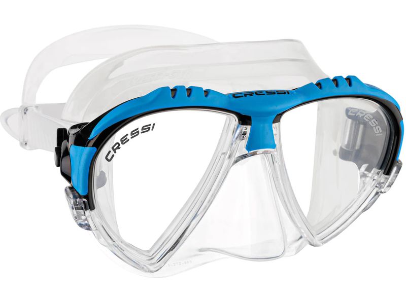 CRESSI Tauchmaske Matrix Klar/Blau Schwimmmaske