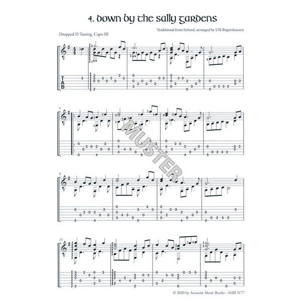 Acoustic Music Books Celtic Fingerstyle Guitar