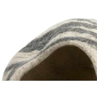 Katzenhöhle Wollfilz zweifarbig, Zweifarbig