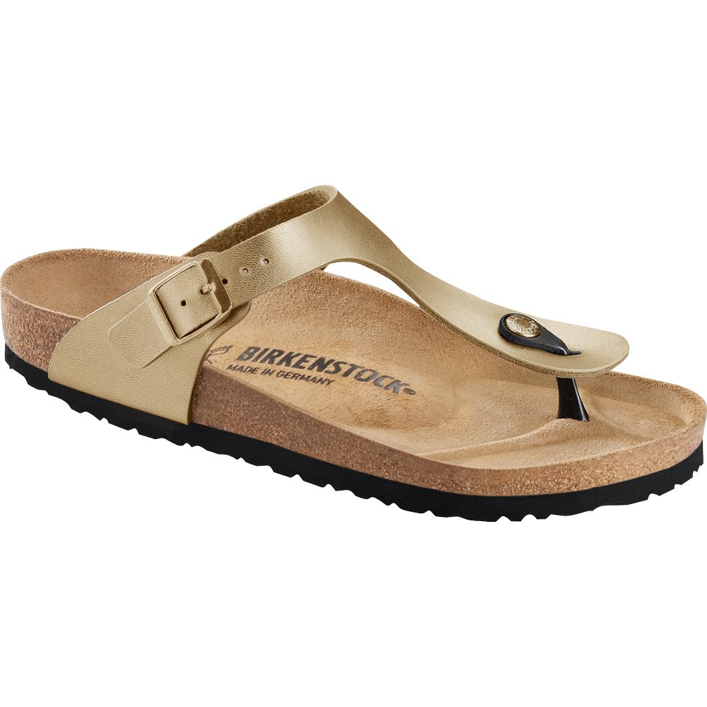 Birkenstock Gizeh Birko-Flor® Sandalen Damen gold