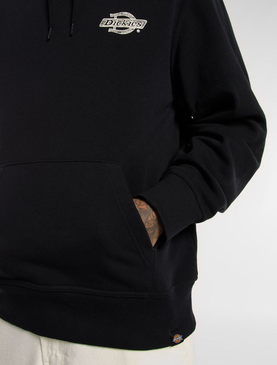 Dickies Wood Logo Hoodie Black