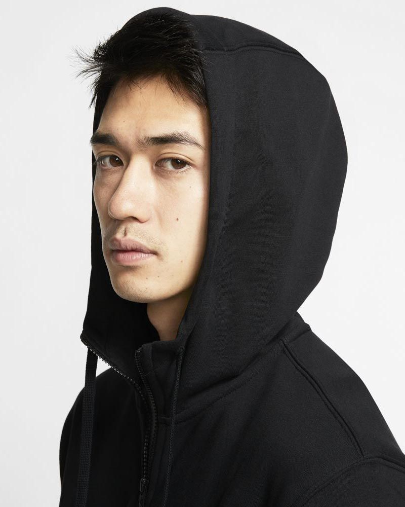 Sweat à capuche Nike Sportswear Club Fleece Noir pour homme