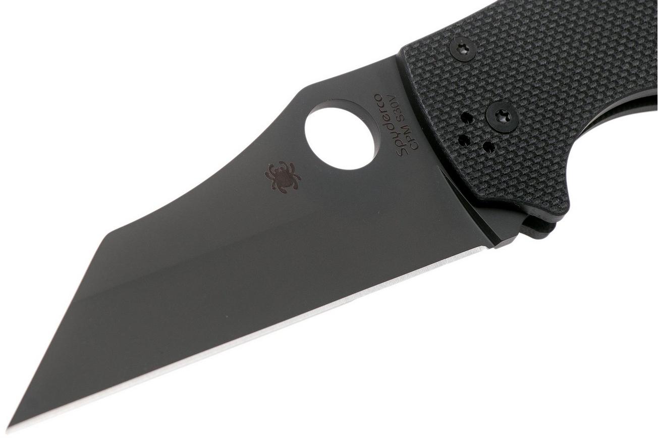Spyderco YoJumbo Black C253GPBBK Black G10 zakmes, Michael Janich design