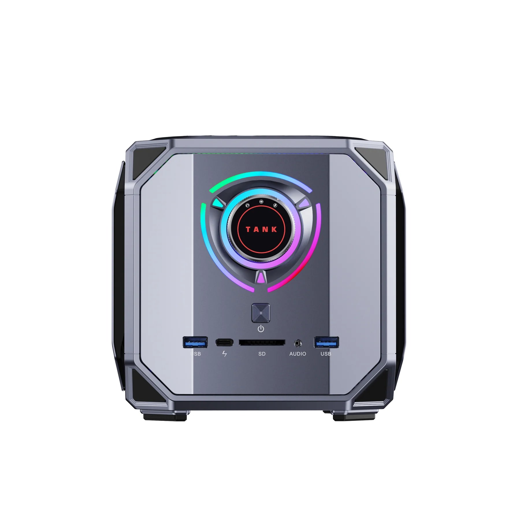 ACEMAGIC Tank03 Mini Gaming PC, Intel i7-12700H (bis zu 4.7Ghz), NVIDIA® GeForce RTX 3070 Graphics, 32GB DDR5/1024GB NVME SSD, WiFi6, Dual 2.5G LAN, Windows 11 Professional