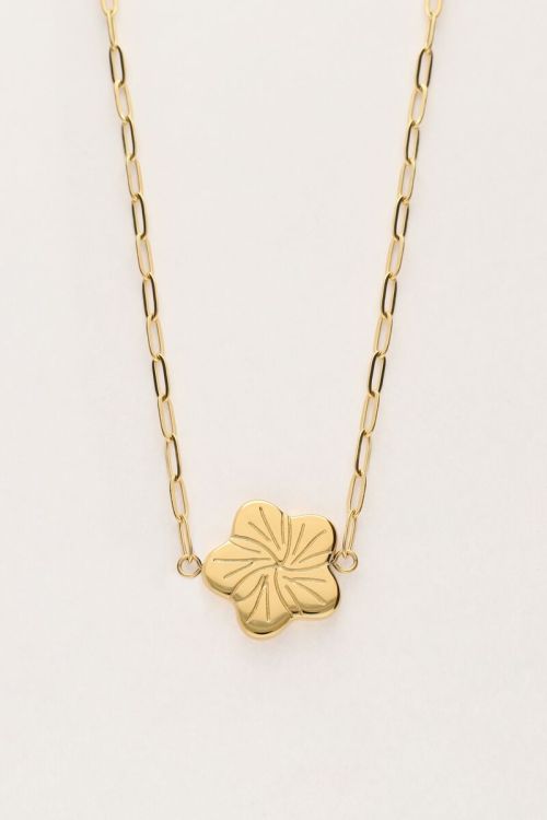Art schakelketting met bloem