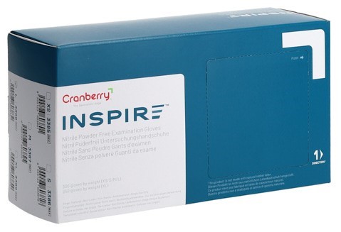 CRANBERRY Inspire Nitril-Handschuhe<br>300 Stück, S