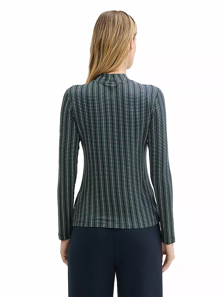 TOM TAILOR Langarmshirt dunkelblau