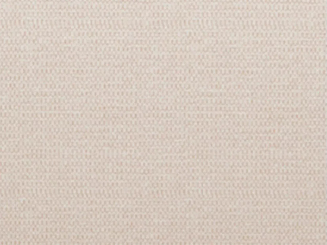 Grand canapé d'angle gauche panoramique convertible en tissu texturé beige AMELIA