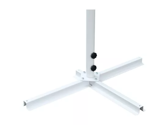 Auvent sur pied 4x3 m Crème