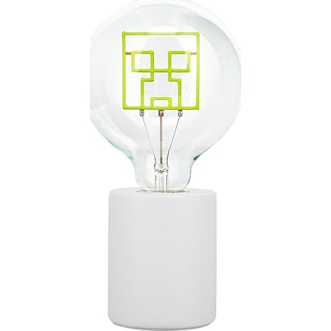 Minecraft Creeper LED neonlampe - grøn