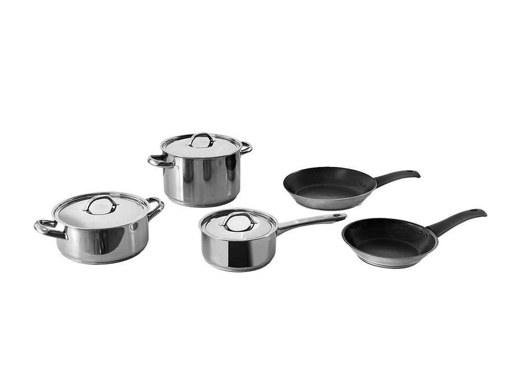 TREM 5 PEÇAS EVINOX ALUMINIO APTO PARA INDUÇÃO