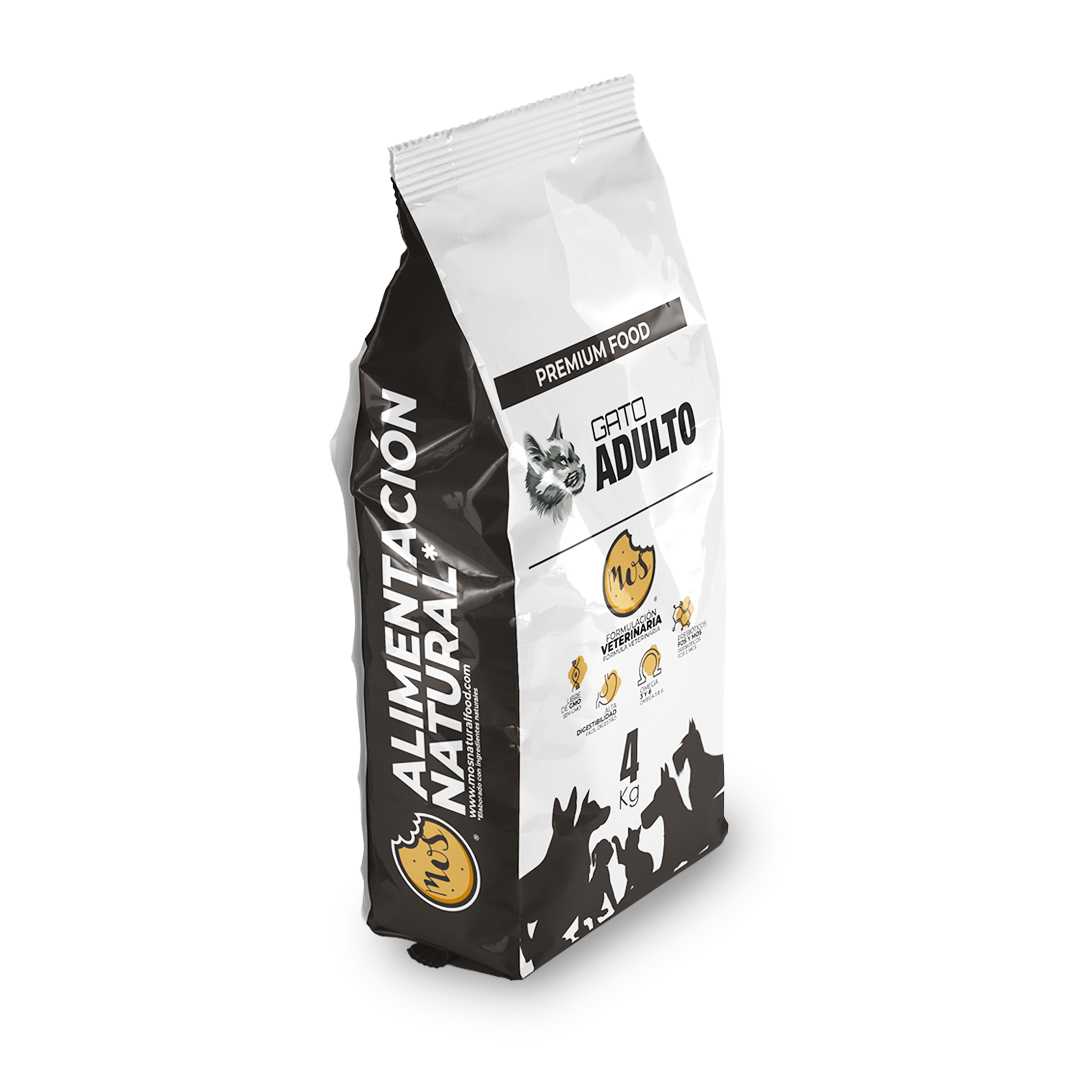 Alimento natural para gatos adultos