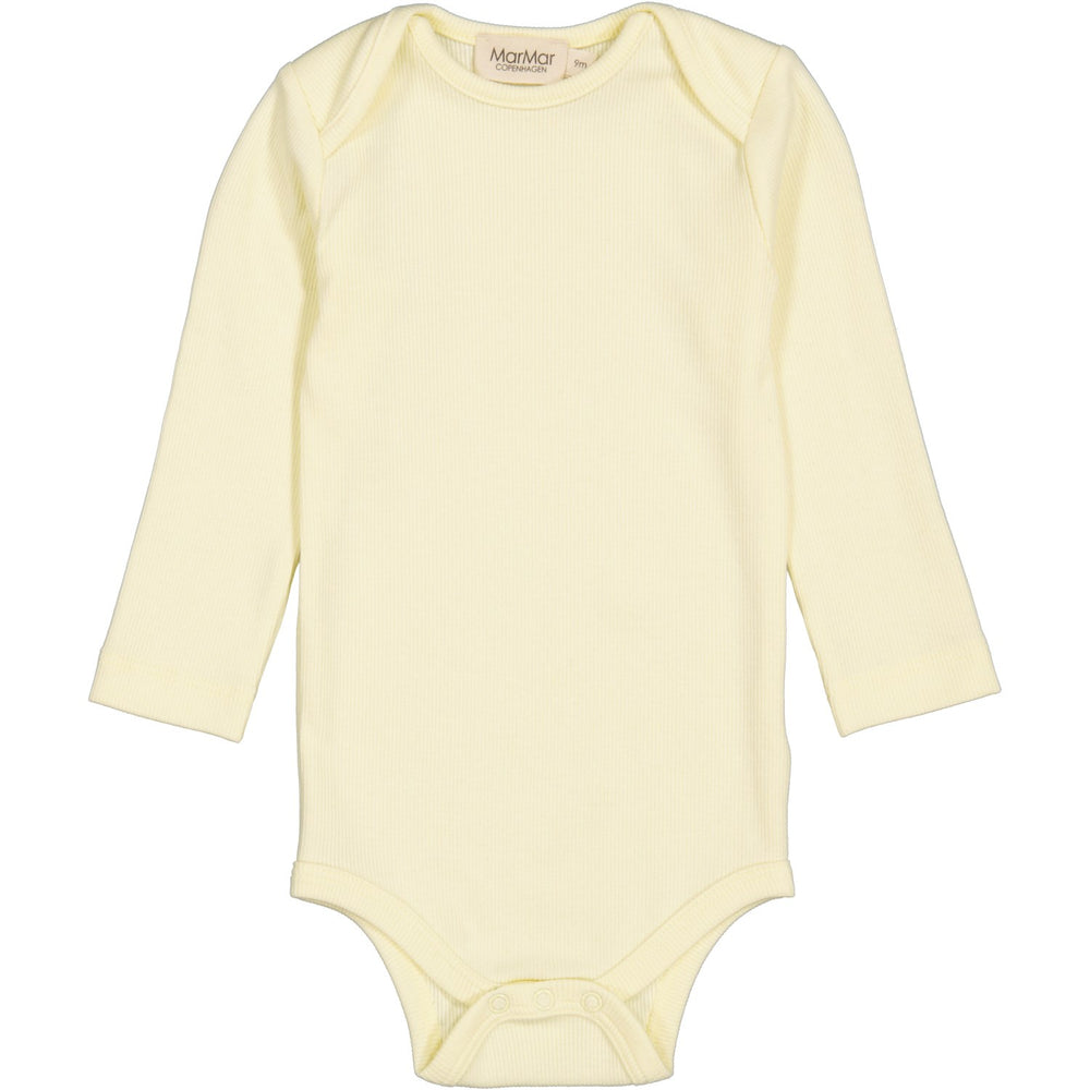 Køb MarMar Modal Fine Rib Limonade Ben Body