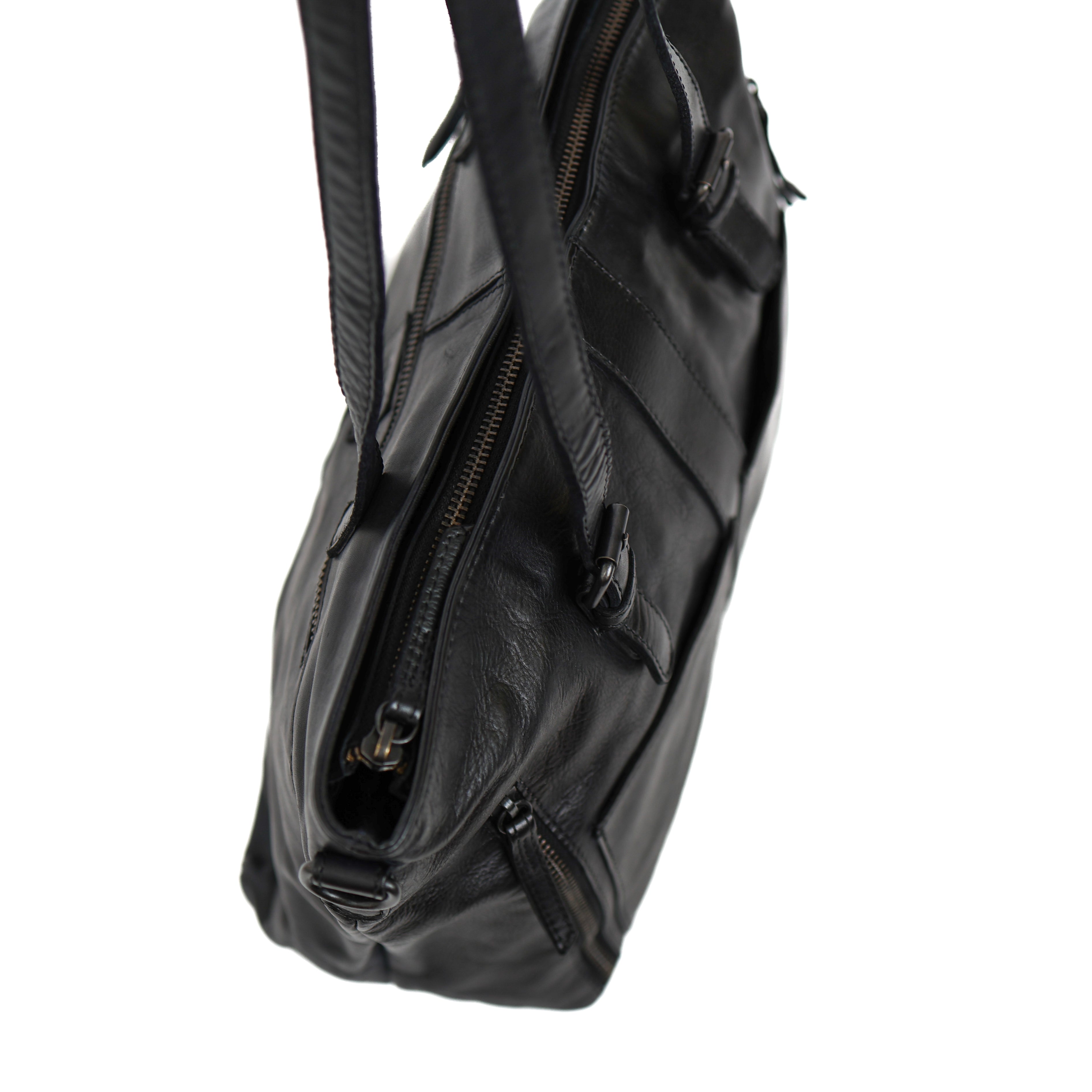 Hand-/schoudertas 'Fleur' zwart Black