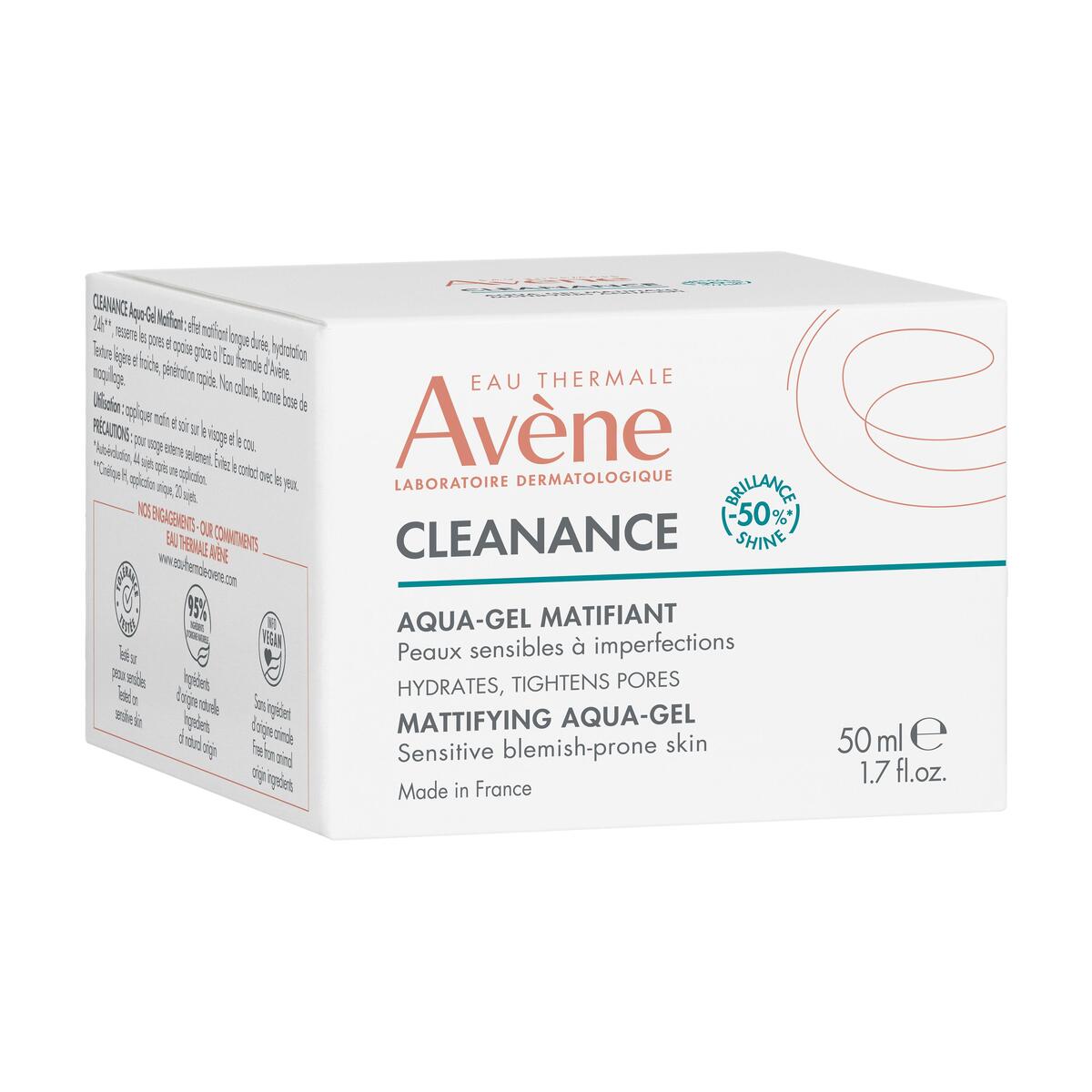 AVENE Cleanance Aqua-Gel Gel mattierend Topf 50 ml