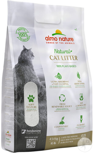 Almo Nature Cat Litter Soft Texture 4,54kg