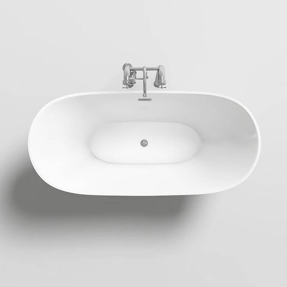 Home Deluxe Badewanne Ovalo, freistehend