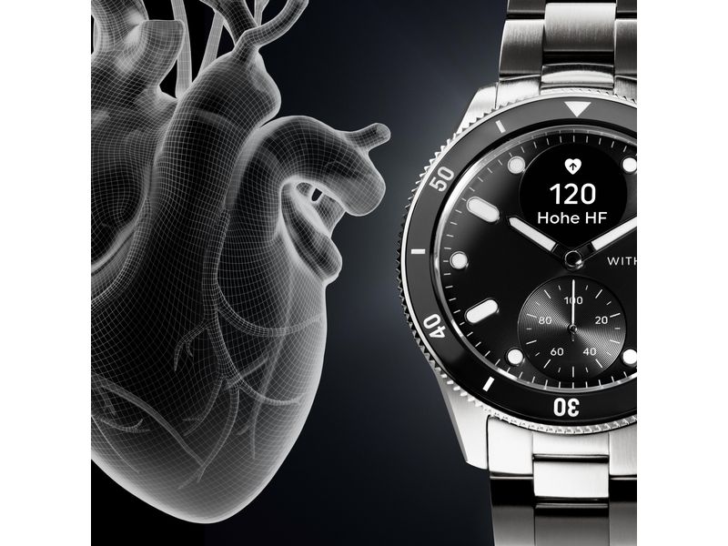 Withings Scanwatch Nova Schwarz Gesundheitsuhr