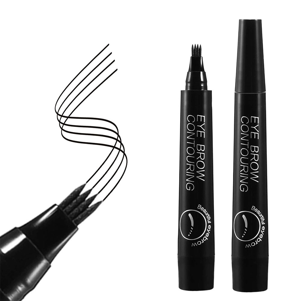 Wasserfester Augenbrauen Tattoo Stift - Schwarz