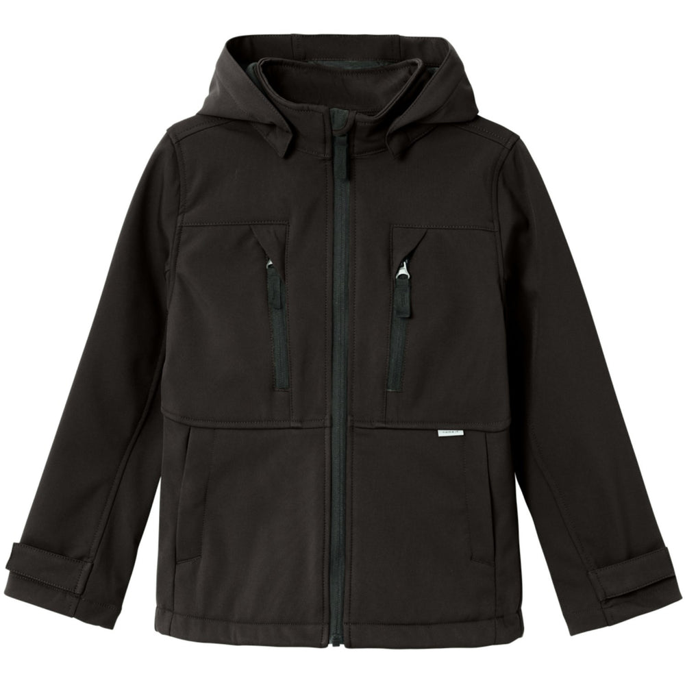 Køb Name It Black Alfa08 Softshell Jakke Sport Noos