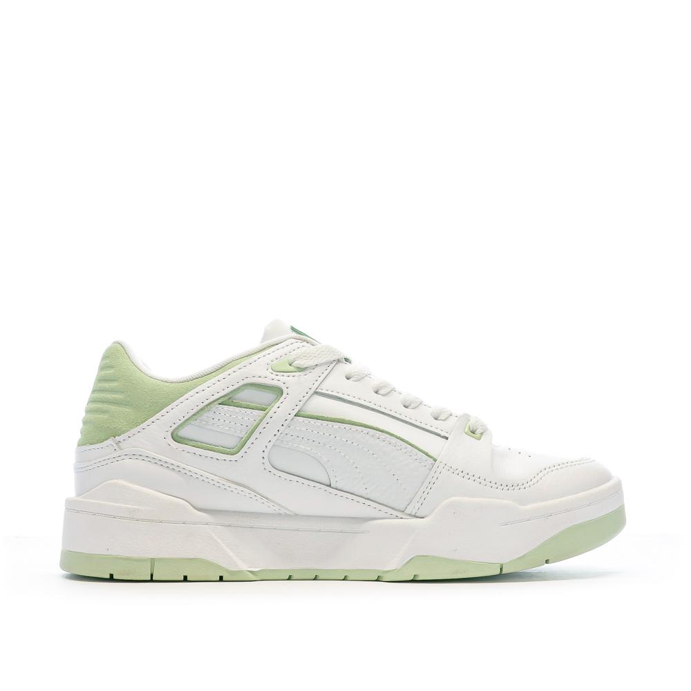 Puma Baskets Blanches/Vertes Homme Puma Slips tream