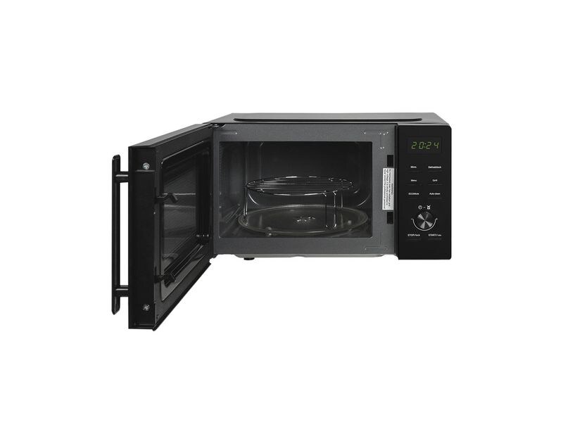 Berger Lanz Mikrowelle mit Grill MW20P62 Schwarz Mikrowelle mit Grillfunktion
