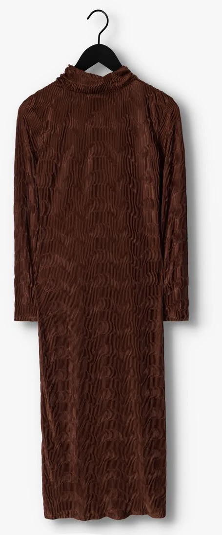ANOTHER LABEL bruine another label maxi jurk alaiya dress l/s