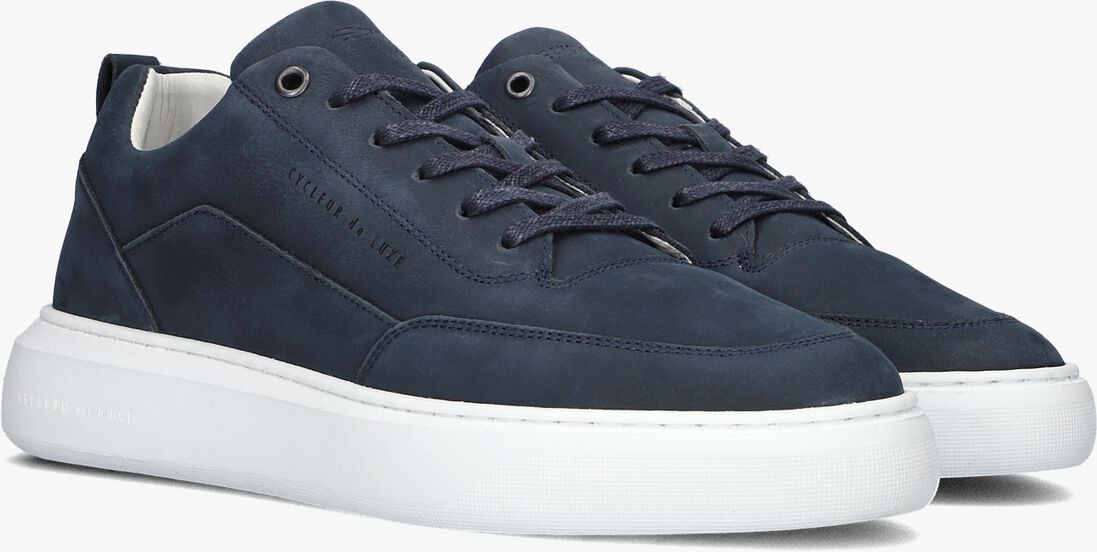 CYCLEUR DE LUXE blauwe cycleur de luxe lage sneakers roubaix