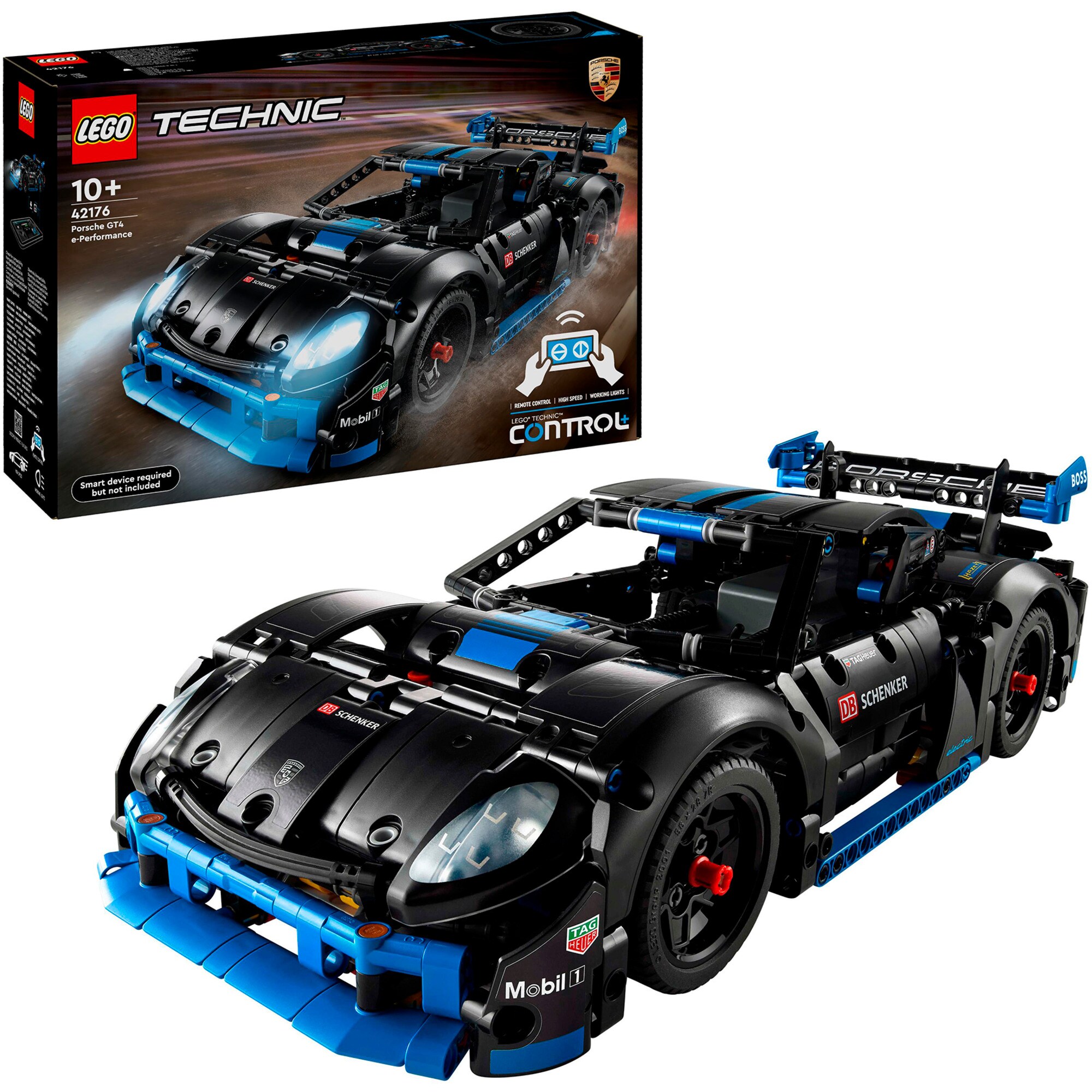 LEGO Konstruktionsspielzeug Technic Porsche GT4 e-Performance Rennwagen