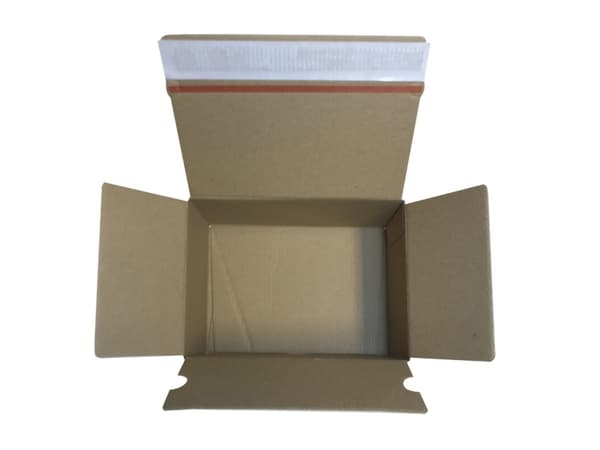 Webshopkasse 430x310x250mm med tape og tearstrip - (10 stk.)