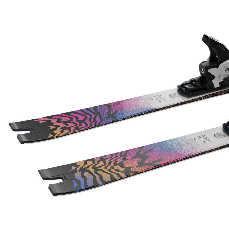 E Addikt Pro 66 Ski's + Bindingen