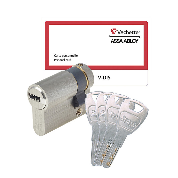 Demi-Cylindre de sécurité Vachette 30 x 10 mm