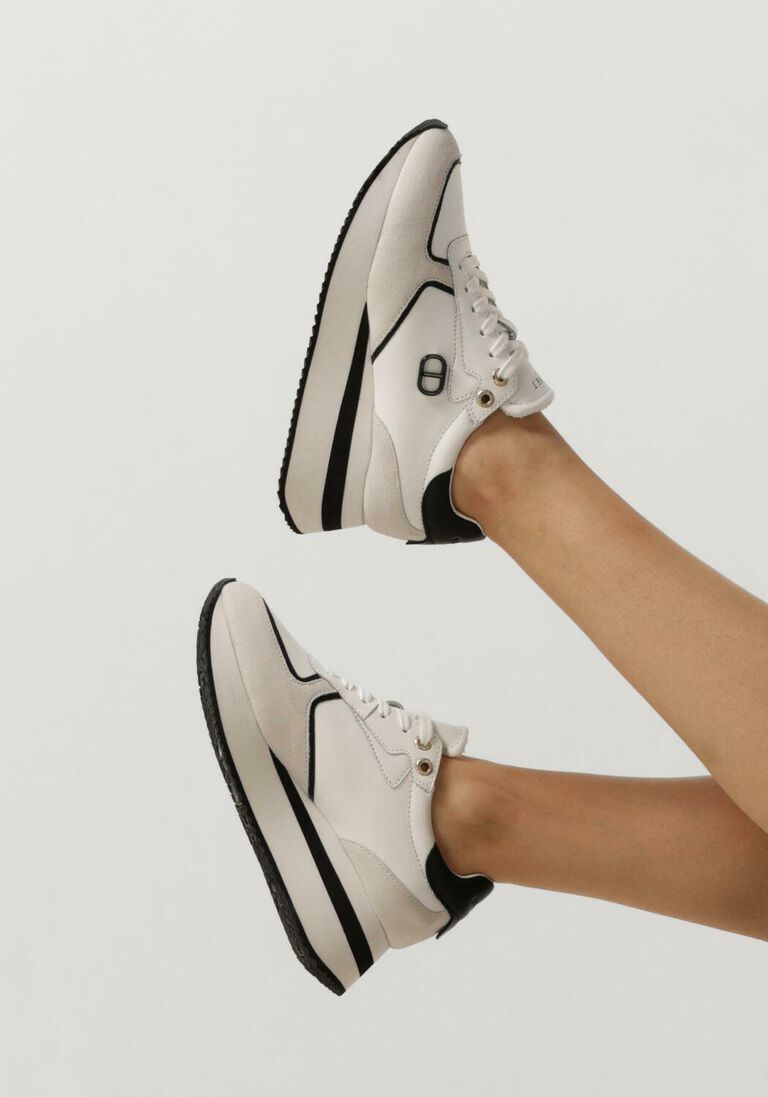 TWINSET MILANO witte twinset milano lage sneakers 241tcp080