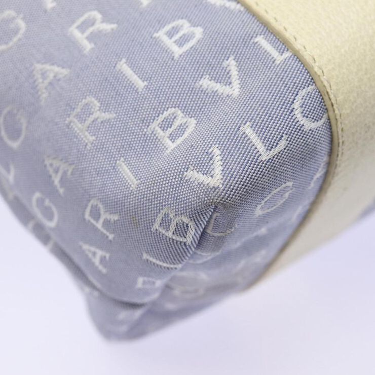 Bvlgari Vintage Bvlgari Tote Blue