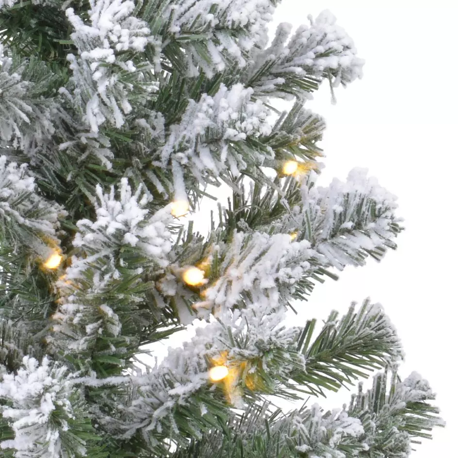 Sapin artificiel de table pré-illuminé (H60 cm) Royal Blanc chaud