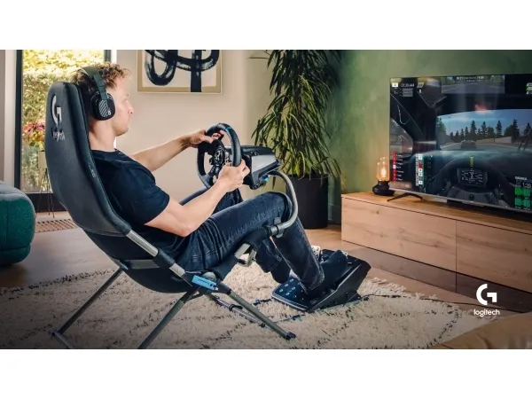 Playseat Challenge X - Logitech G Edition, Spillekonsolstol, 163 kg, Væddeløb, PC, PlayStation 4, PlayStation 5, Playstation 2, Playstation 3, Xbox, Xbox 360, Xbox One, Xbox..., 20 kg, 120 cm