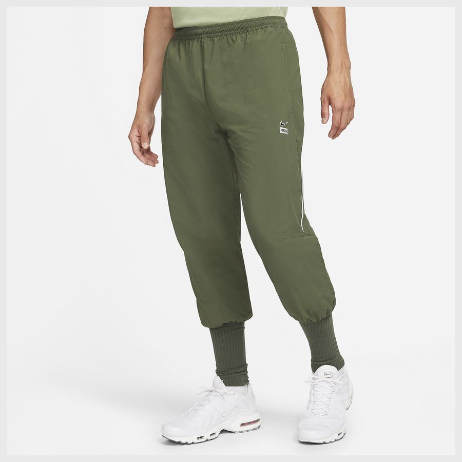 Nike F.C. Bas de Survêtement Woven - Vert/Blanc/Argenté