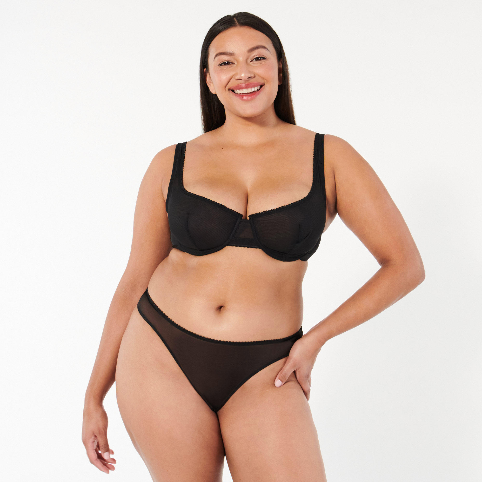 Soutien-gorge corbeille en tulle