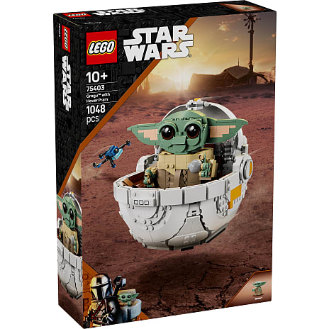 LEGO Star Wars: The Mandalorian Grogu med svævevogn 75403