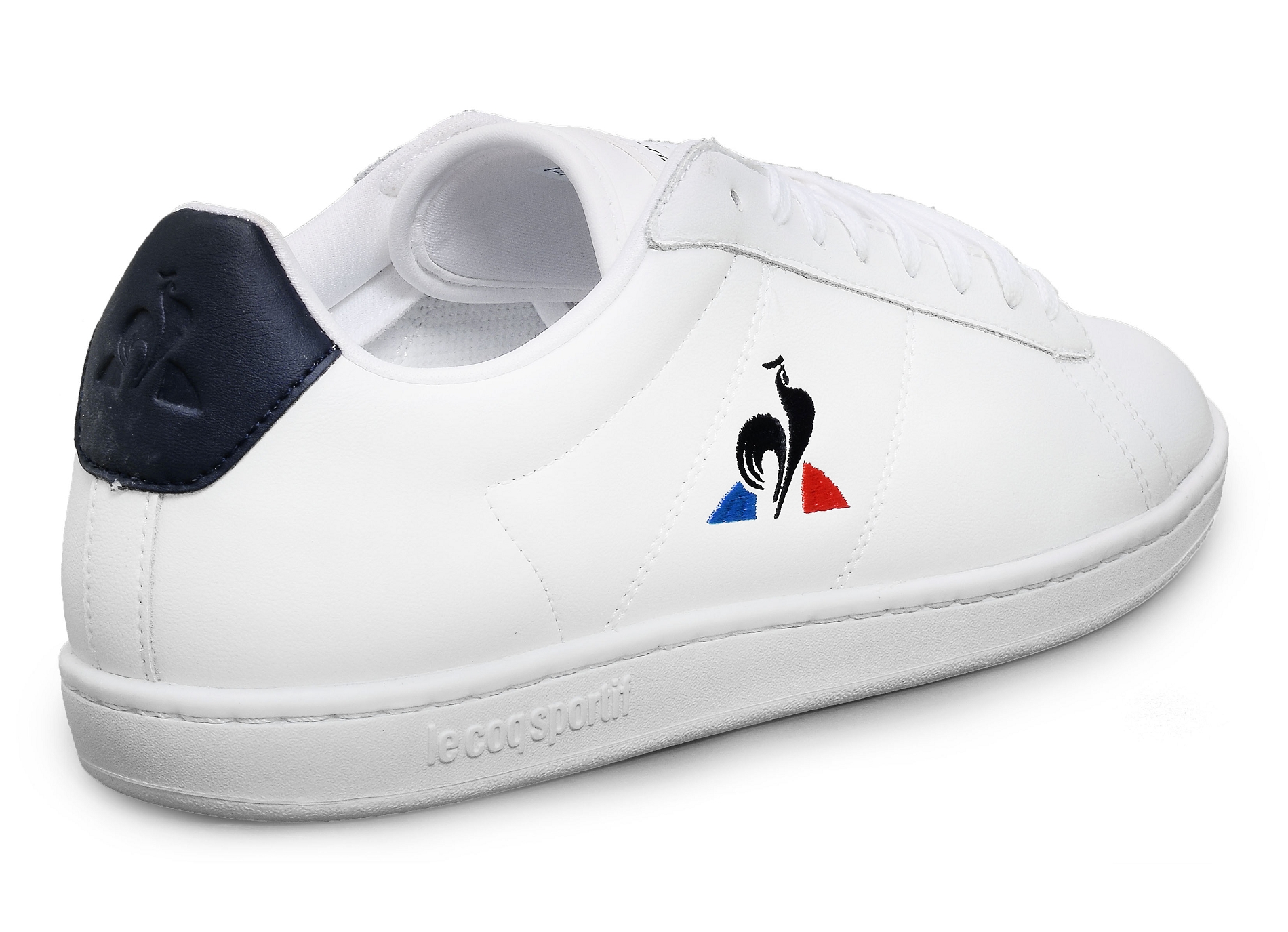 Courtset blanc bleu