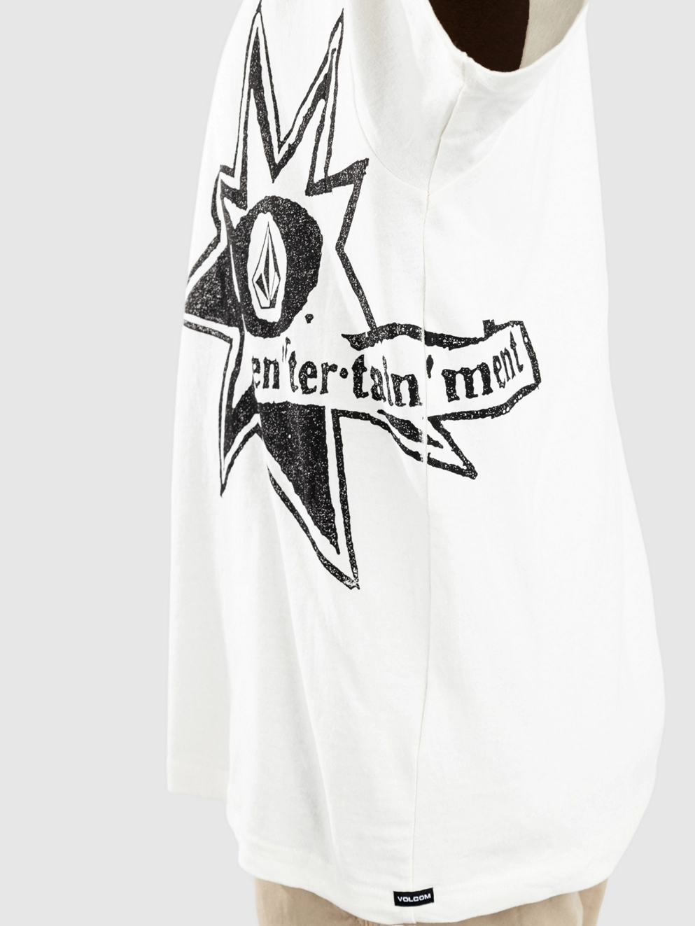 Volcom V Ent Stone Burst T-Shirt off white